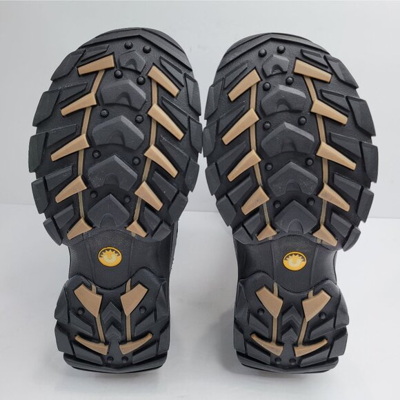 ULU Women's Outdoor Cold Weather Black Leather and Rubber Boots US Size 10 NWOT - Picture 9 of 10